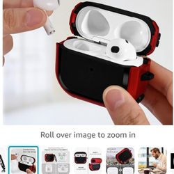 Black And Red Case For Airpods 3 Generation (12)