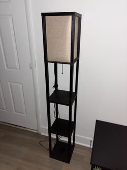 Vintage tall lamp