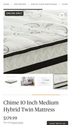 like new twin mattress