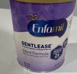 GENTLEASE infant formula 14.oz