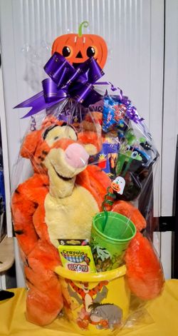 Halloween boo baskets