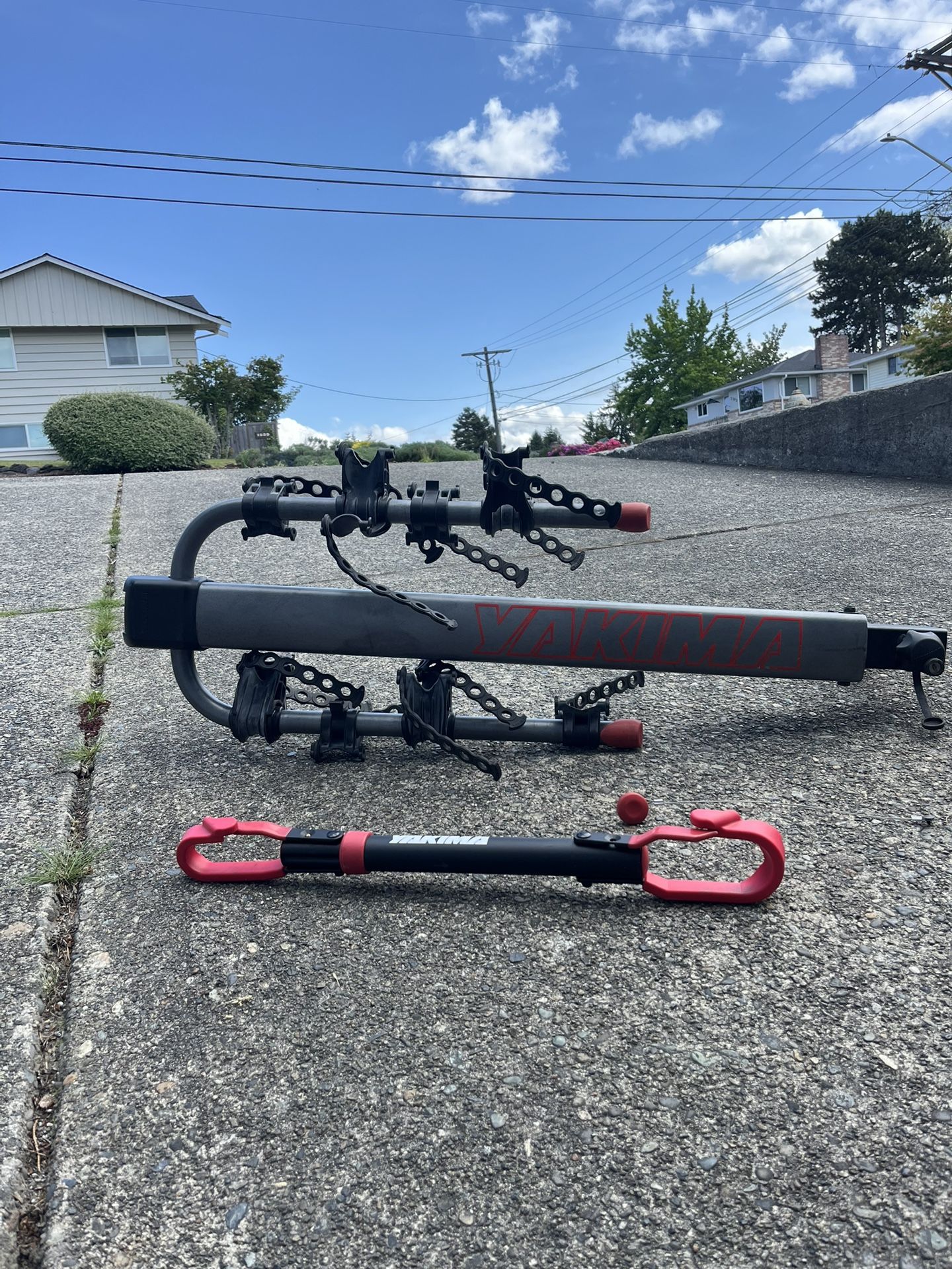 Yakima Hitch Mount 4 Bike Rack & Frame Adapter