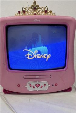 Genuine Disney princess crt tv DVD combo