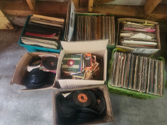 Price drop Vinyl albums and 45S