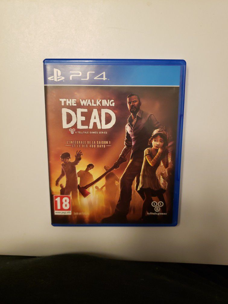 The Walking Dead PS4 game 