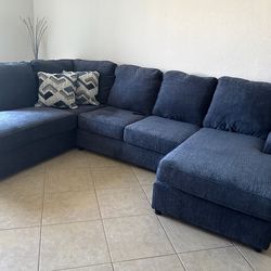 New Navy Blue Sofa …MUST GO