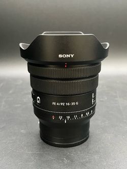 Sony FE 4 / PZ 16-35mm f/4 G Lens SELP1635G E Mount