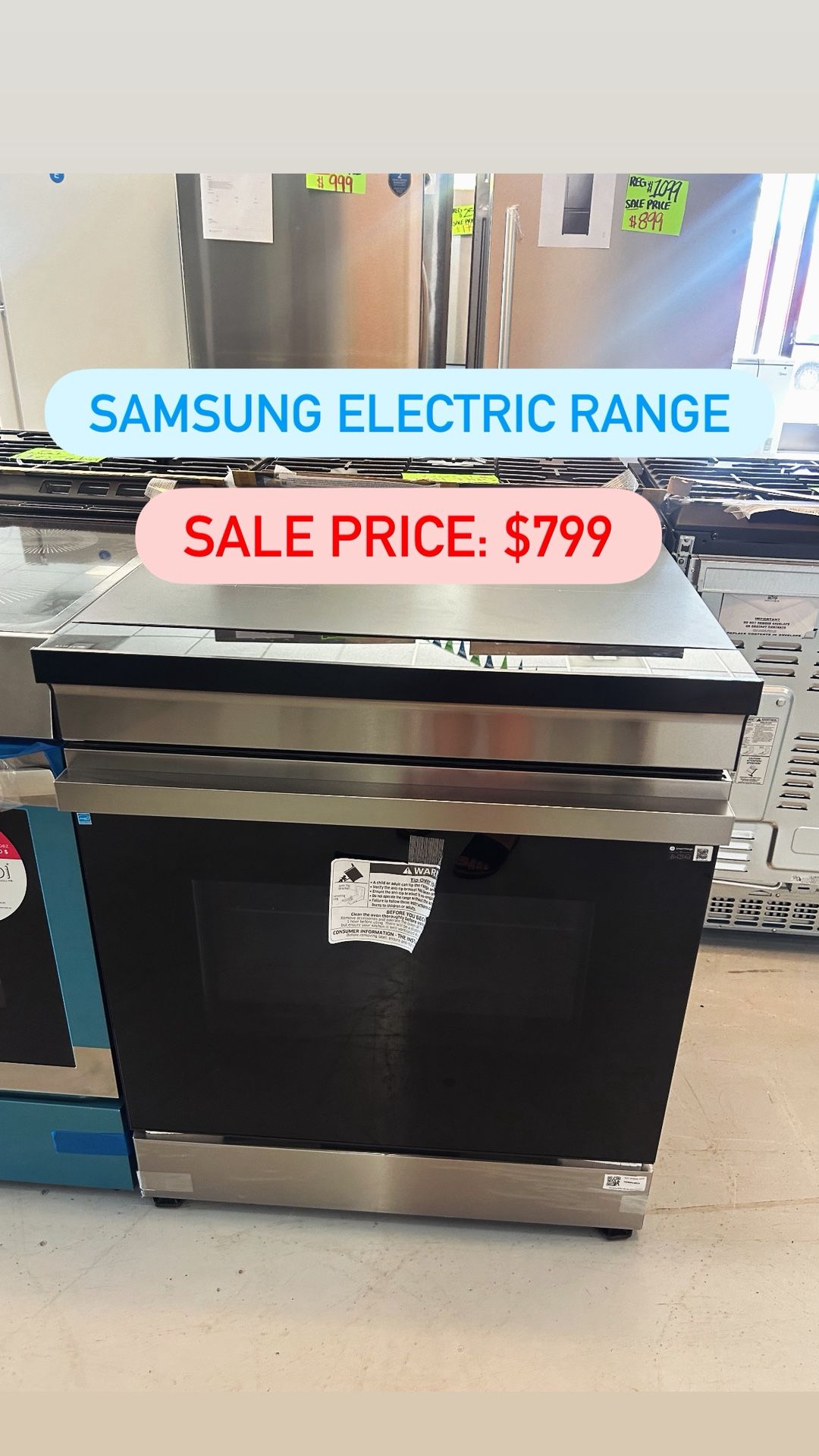 Samsung Electric Range
