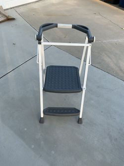 COSCO 2-Step Kitchen Stepper™ Folding Step Stool, Premium Safety Series, Ages 4+