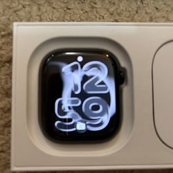 Apple Watch Series 11 GPS + Cellular 46mm Jet Black Aluminum Case with Black Sport Band - M/L