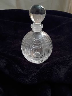 Vintage Crystal Perfume Bottle