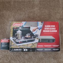 Coleman Camp Stove and Butane/propane fuel