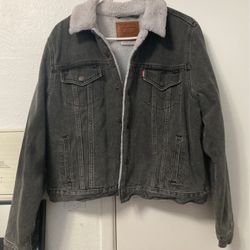 Levi Jean And Wool Jacket