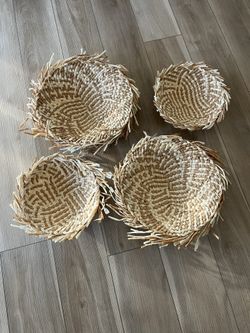 Set Of 4 Wall Baskets $20