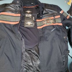 Jaket Harley Davidson New Lather..original..