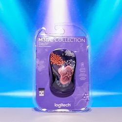 Logitech M317c Collection Forest Floral Wireless Mouse