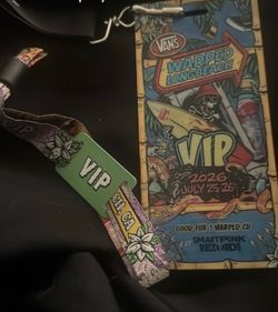 Vans Warped Tour VIP Ticket