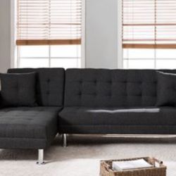Black Sectional New