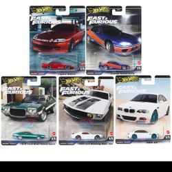 Hotwheels Fast And The Furious Set