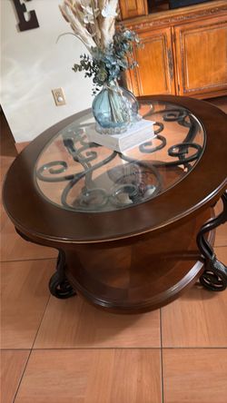 Matching Coffee table and console table set