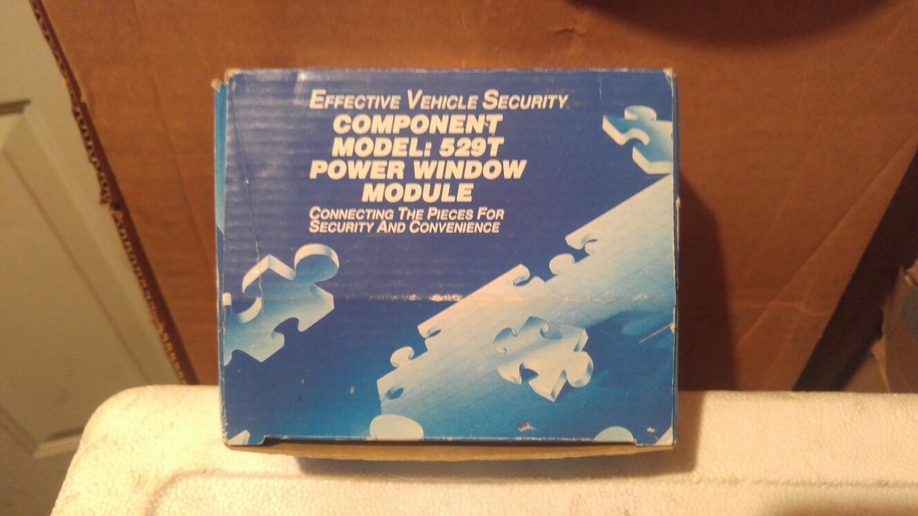 Effective Vehicle Security Component Model: 529T Power Window Module