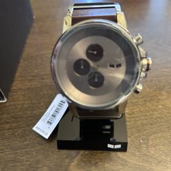 New Vestal Plexi Wood Watch