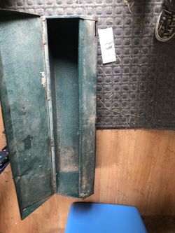 Antique tool box