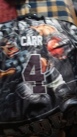 Official NFL Jersey Bo Jackson and a very unique Derrick Carr