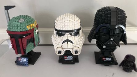 lego darth vader stormtrooper boba fett