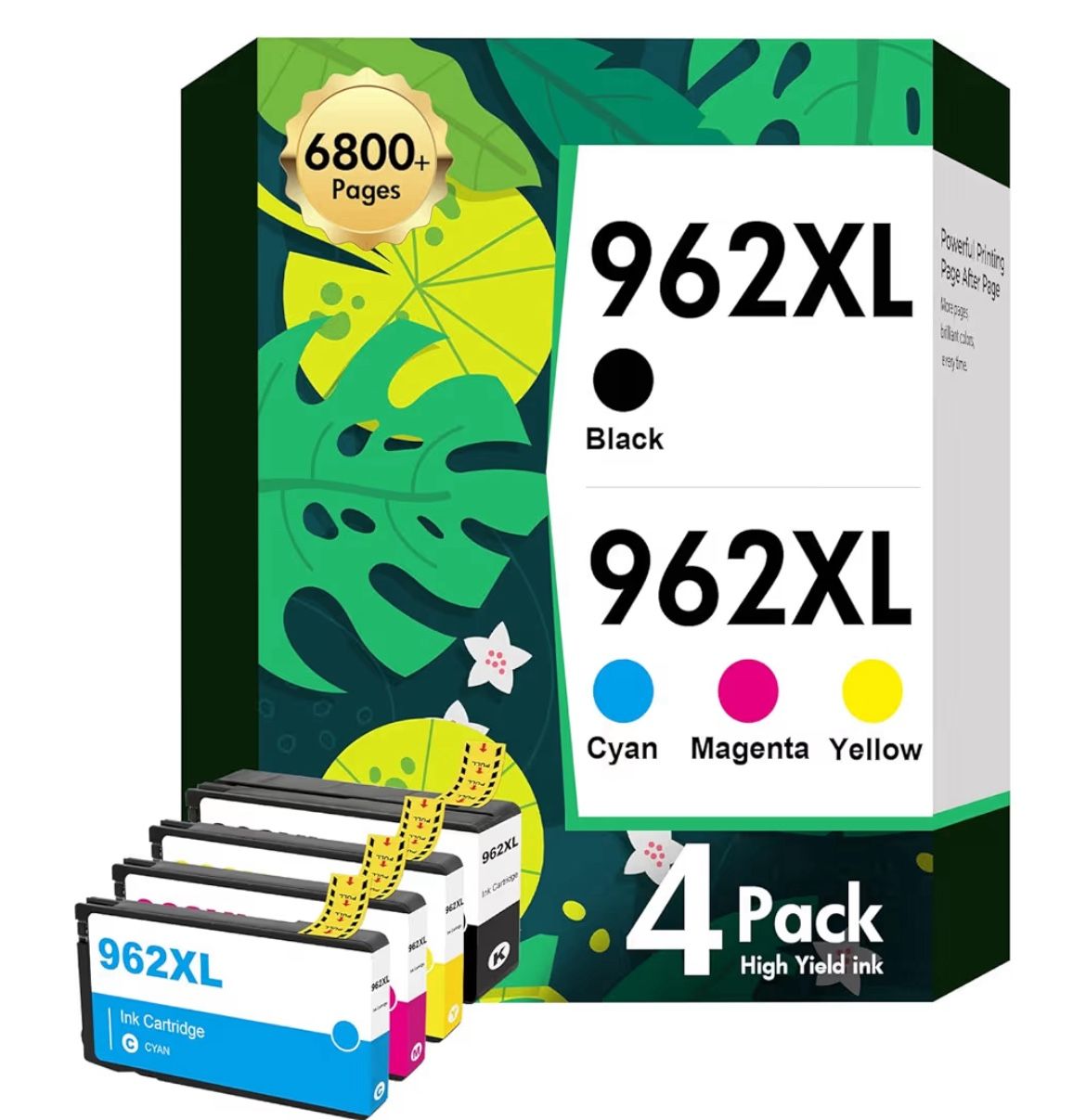 962XL (contact info removed) Ink Cartridges Combo Pack: