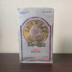 1992 Leaf Set Baseball Trading Cards 