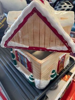 Christmas cookie jar