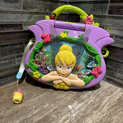 Disney Fairies Tinker Bell Learning Laptop. Tested and Working Good Condition
