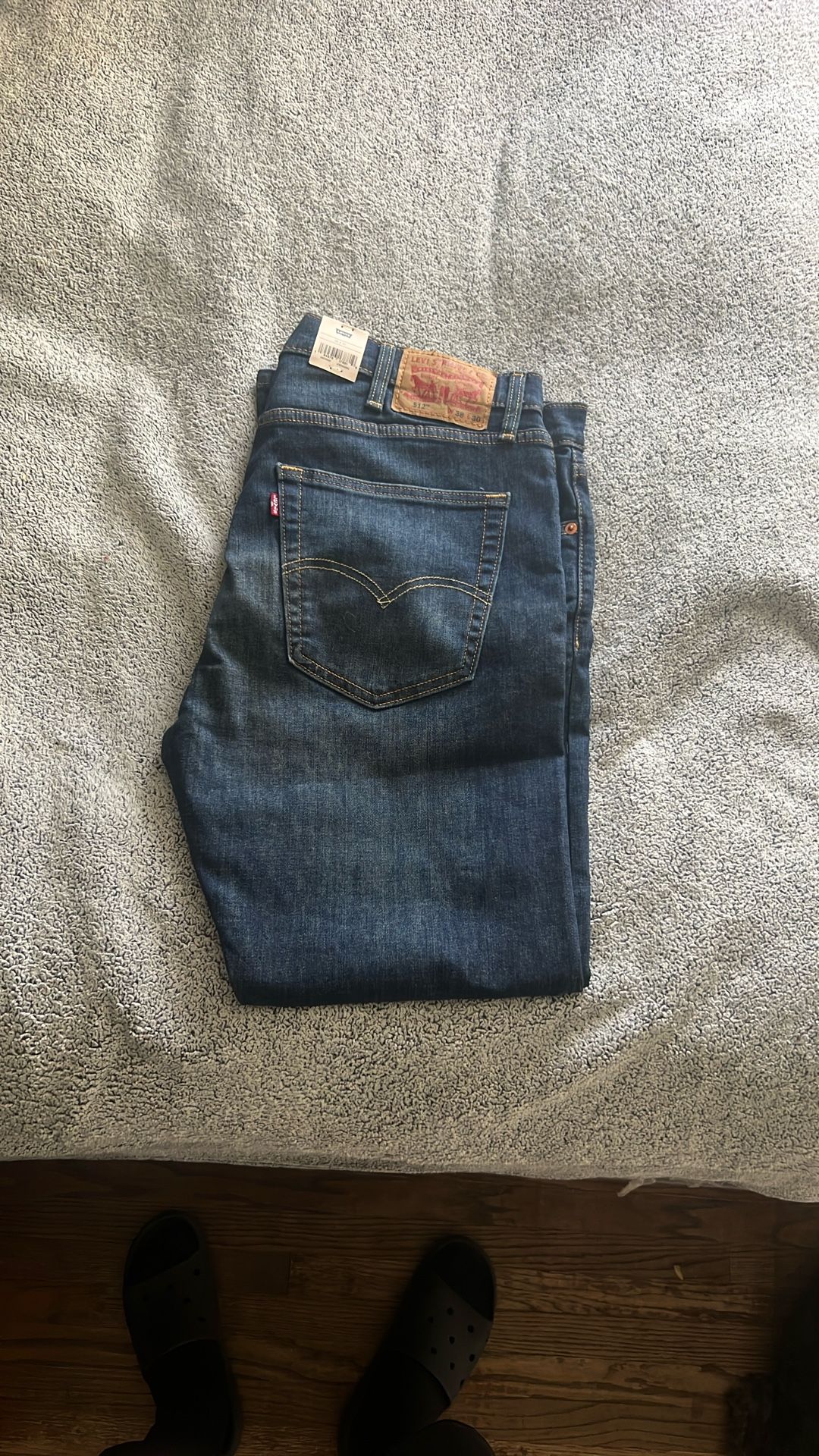 New With Tags Men's Levi's® 512™ Slim Taper Stretch Jeans 38x30