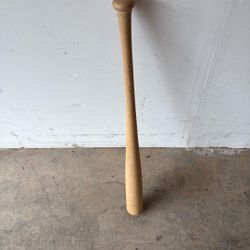 Wood  Baseball Bat 33” 