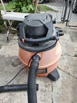 Ridgid 16 gallons vac.