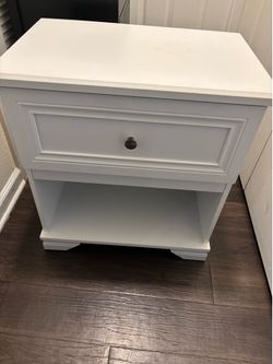 White short night stand
