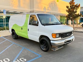 2005 Ford Econoline Cargo Van E150   One owner Company Van  Clean title  Pink slip in hand  100k Miles