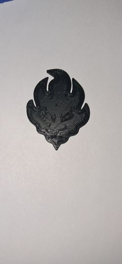 3d printed Kai Emblem from ninjago