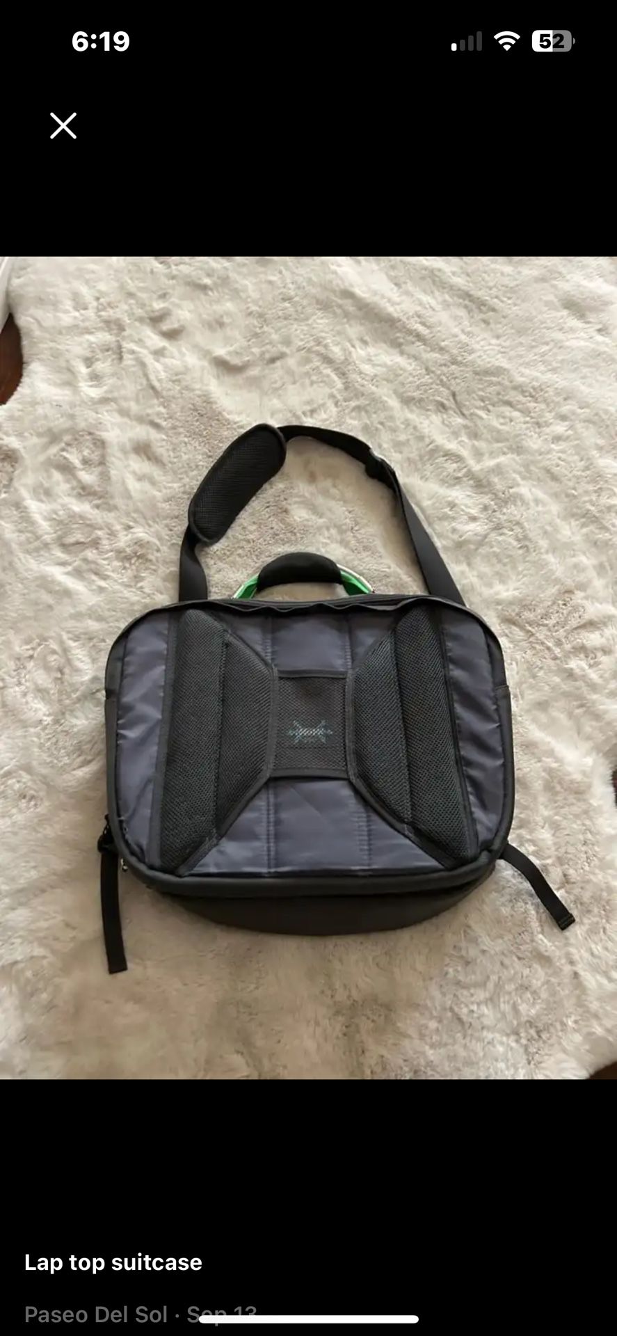 Computer Black Bag 