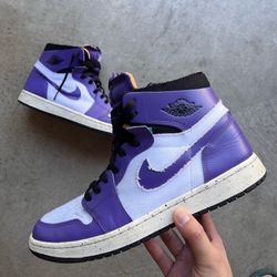 Air Jordan 1 Zoom Comfort High Crater Purple