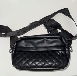 black cross body bag