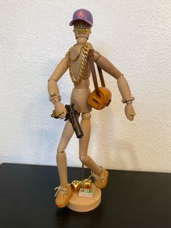 Cool voodoo art figure great for decorating