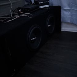 Ten inch subs with amp