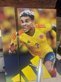 Luiz Diaz Columbia World Cup player poster