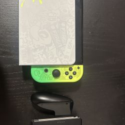 Nintendo Switch OLED Splatoon 3 Limited Edition LE 64GB Gaming Console
