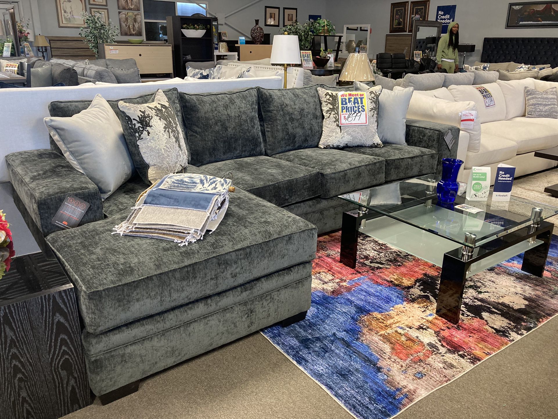 Grey Awesome Sectional ❤️✨ $1,599