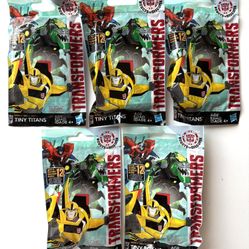 Transformers Tiny Titans Series 4 Blind Bag / Mystery Figure Pack ALL 5 FOR $35