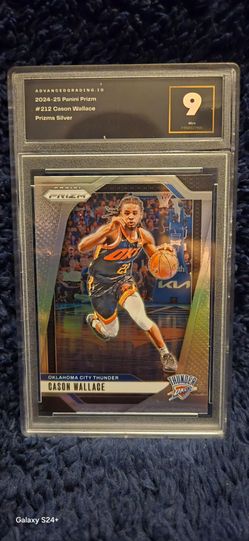 2024-25 Panini Prizm #212 Caon Wallace Prizms Silver