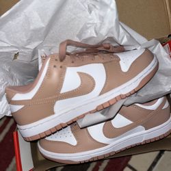 Rose Gold Air Force Ones  New In Box